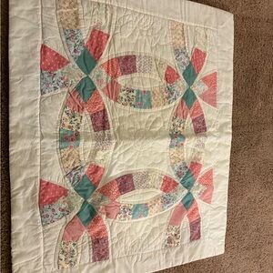 Vintage Wedding Ring Pillow Cases Shams King Cottagecore